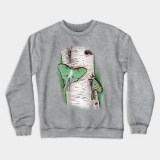 Luna Moths Crewneck Sweatshirt